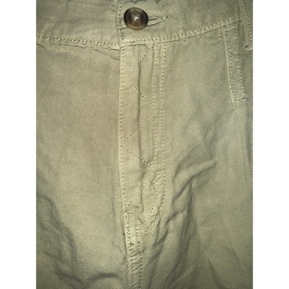 Aerie pleated utility shorts light green elastic back‎ medium - Picture 4 of 10